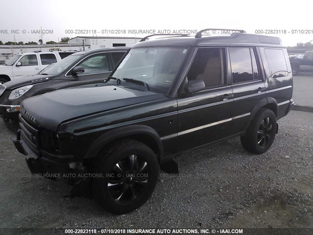 SALTY1242YA276741 - 2000 LAND ROVER DISCOVERY II  Կանաչ լուսանկար 2