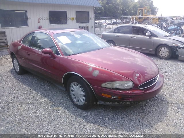 1G4GD2211W4700224 - 1998 BUICK RIVIERA RED photo 1