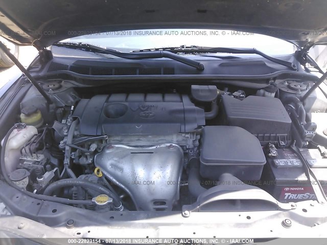 4T1BF3EK2BU776804 - 2011 TOYOTA CAMRY SE/LE/XLE GRAY photo 10