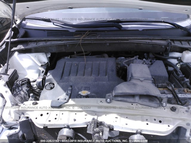 5TDZKRFH0FS085561 - 2015 TOYOTA HIGHLANDER LE/LE PLUS WHITE photo 10