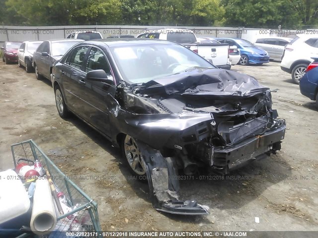 1G1ZB5EBXAF258767 - 2010 CHEVROLET MALIBU LS ნაცრისფერი ფოტო 1