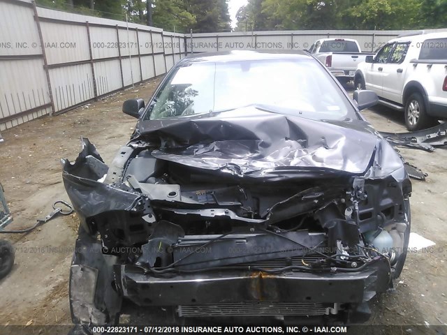 1G1ZB5EBXAF258767 - 2010 CHEVROLET MALIBU LS ნაცრისფერი ფოტო 6