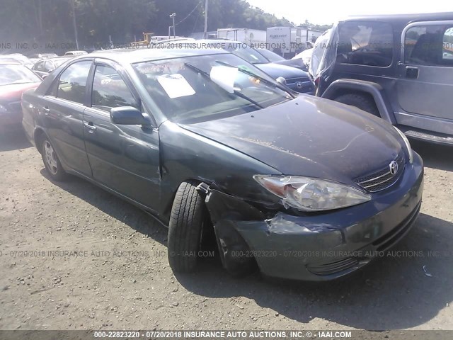 4T1BF32KX2U525789 - 2002 TOYOTA CAMRY LE/XLE/SE 绿色 照片 1