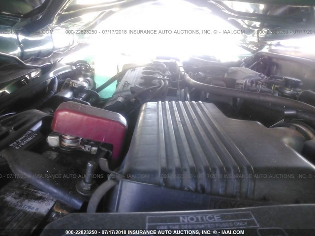 1NXBB02E4VZ545822 - 1997 TOYOTA COROLLA DX GREEN photo 10