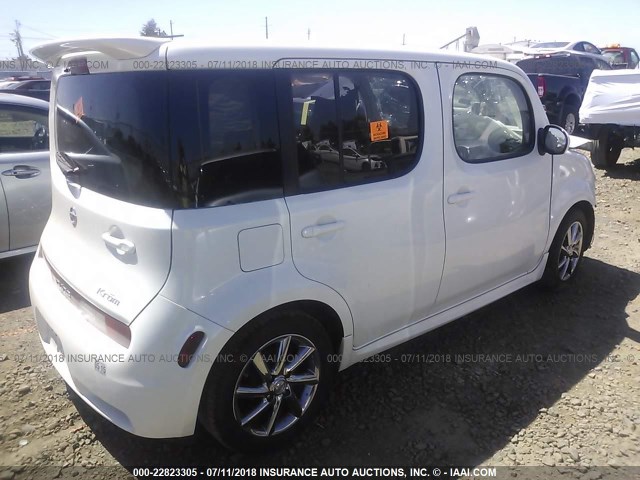 JN8AZ28RX9T128612 - 2009 NISSAN CUBE S/SL TURQUOISE photo 4