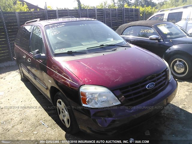 2FMZA51646BA61570 - 2006 FORD FREESTAR SE RED photo 1