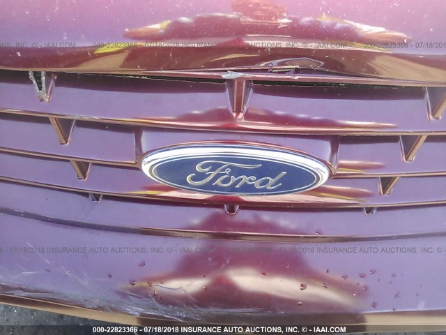 2FMZA51646BA61570 - 2006 FORD FREESTAR SE RED photo 10