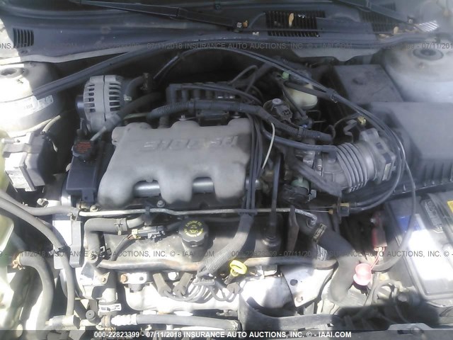 1G1NE52J916269468 - 2001 CHEVROLET MALIBU LS Gümüş foto 10