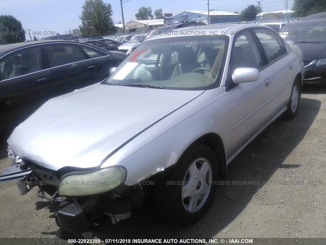 1G1NE52J916269468 - 2001 CHEVROLET MALIBU LS Gümüş foto 2