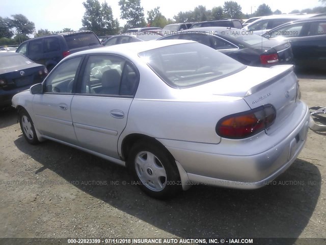 1G1NE52J916269468 - 2001 CHEVROLET MALIBU LS Gümüş foto 3