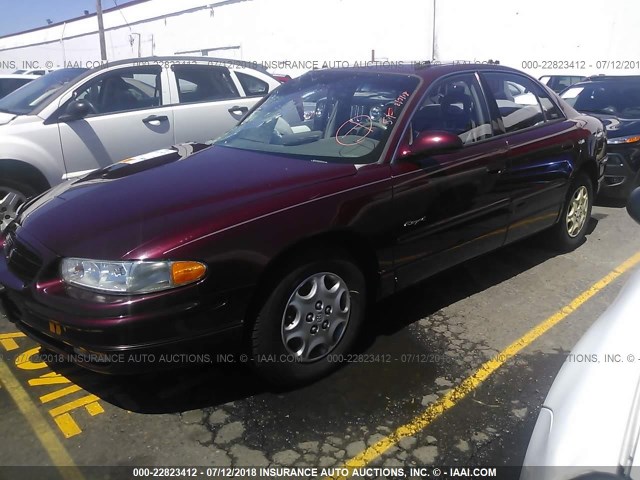 2G4WB55K611105221 - 2001 BUICK REGAL LS 栗色 照片 2