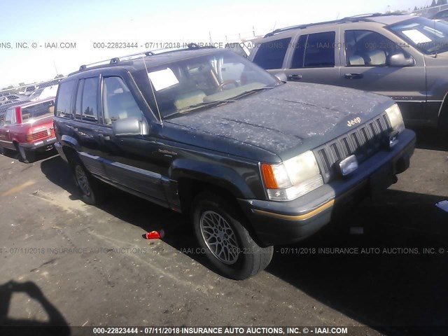 1J4GZ78Y7RC205537 - 1994 JEEP GRAND CHEROKEE LIMITED GREEN photo 1
