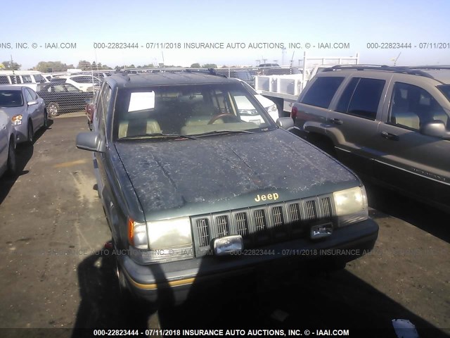 1J4GZ78Y7RC205537 - 1994 JEEP GRAND CHEROKEE LIMITED GREEN photo 6