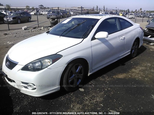 4T1CE30P97U754493 - 2007 TOYOTA CAMRY SOLARA SE/SLE 白色 照片 2
