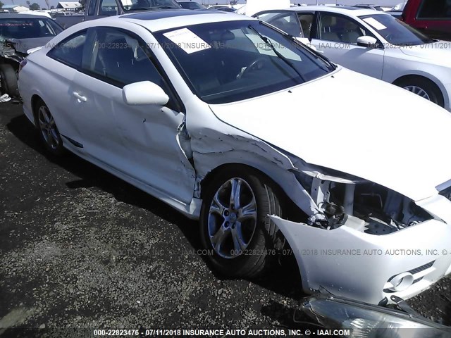 4T1CE30P97U754493 - 2007 TOYOTA CAMRY SOLARA SE/SLE 白色 照片 6