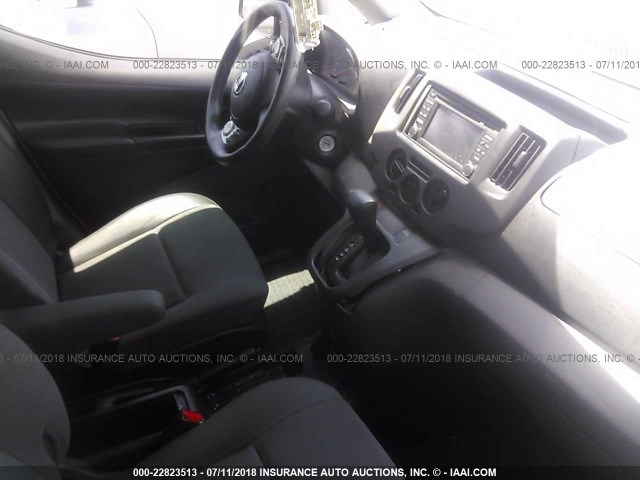 3N6CM0KN1FK731187 - 2015 NISSAN NV200 2.5S/2.5SV WHITE photo 5