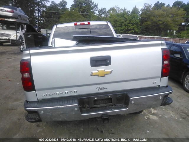 3GCUKREC6EG117863 - 2014 CHEVROLET SILVERADO K1500 LT SILVER photo 8