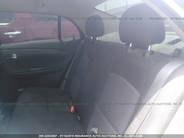 1G1ZC5EU9CF381171 - 2012 CHEVROLET MALIBU 1LT შავი ფოტო 8