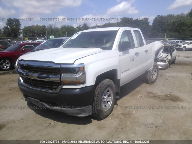 1GCVKNECXHZ355538 - 2017 CHEVROLET SILVERADO K1500/K1500 LS WHITE photo 2