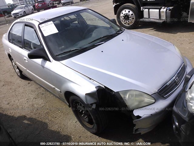 2HGEJ6615YH539356 - 2000 HONDA CIVIC SE SILVER photo 1