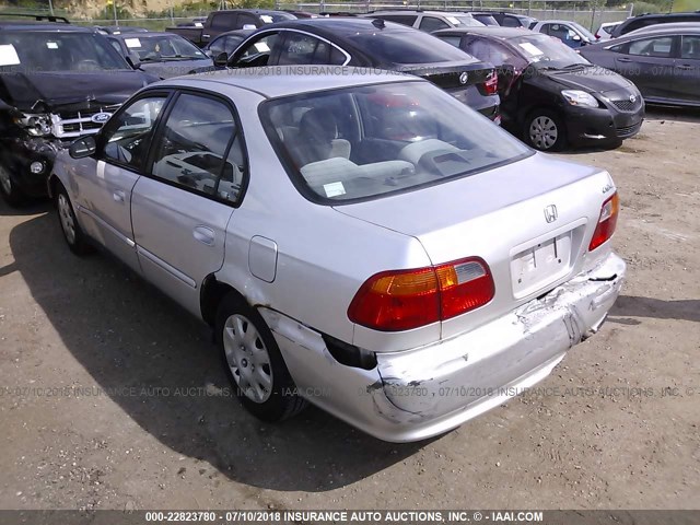 2HGEJ6615YH539356 - 2000 HONDA CIVIC SE SILVER photo 3