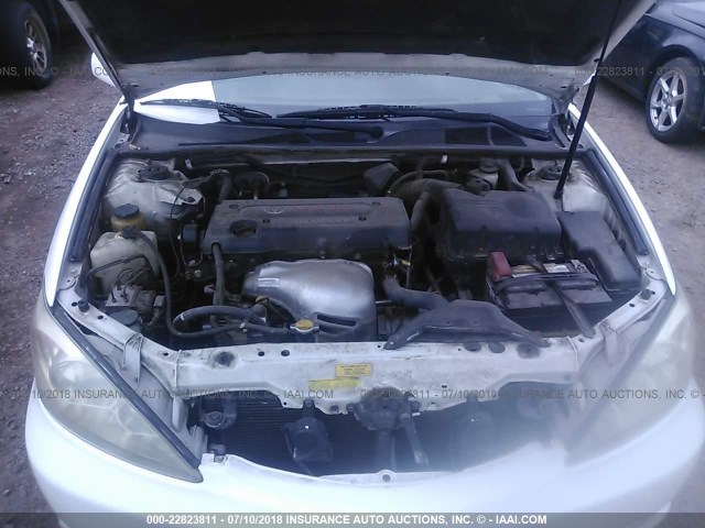 4T1BE30K03U236444 - 2003 TOYOTA CAMRY LE/XLE/SE 白色 照片 10