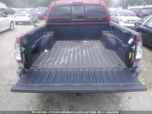 3TMJU62N39M089075 - 2009 TOYOTA TACOMA DOUBLE CAB PRERUNNER RED photo 8
