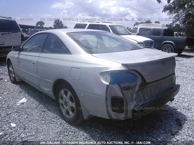 2T1CF28P21C478159 - 2001 TOYOTA CAMRY SOLARA SE/SLE Gümüş foto 3