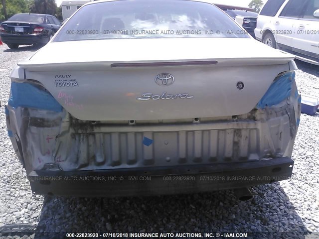 2T1CF28P21C478159 - 2001 TOYOTA CAMRY SOLARA SE/SLE SILVER photo 6