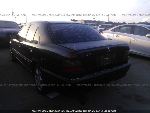 WDBHA29G7WF667230 - 1998 MERCEDES-BENZ C 280 BLACK photo 6