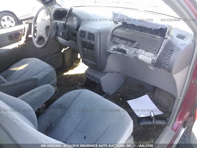 4M2DV11W6PDJ92467 - 1993 MERCURY VILLAGER RED photo 5