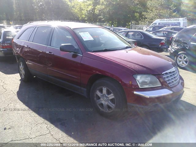 2C8GF68445R650002 - 2005 CHRYSLER PACIFICA TOURING RED photo 1