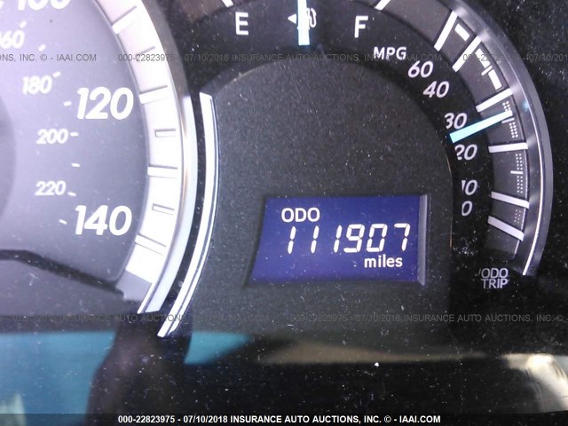 4T1BF1FK0CU031473 - 2012 TOYOTA CAMRY SE/LE/XLE შავი ფოტო 7