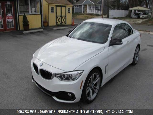 WBA3V5C57FP752357 - 2015 BMW 428 WHITE photo 2