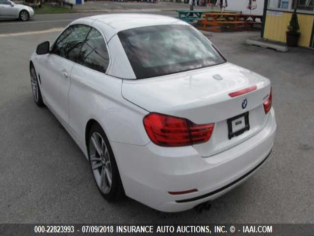 WBA3V5C57FP752357 - 2015 BMW 428 I WHITE photo 3