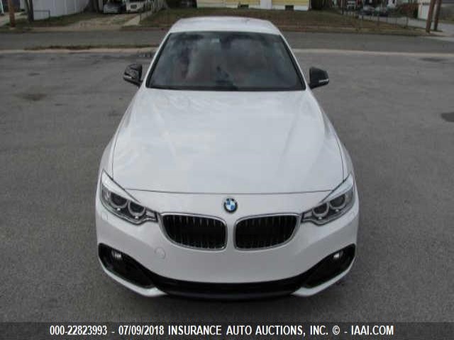 WBA3V5C57FP752357 - 2015 BMW 428 I WHITE photo 6