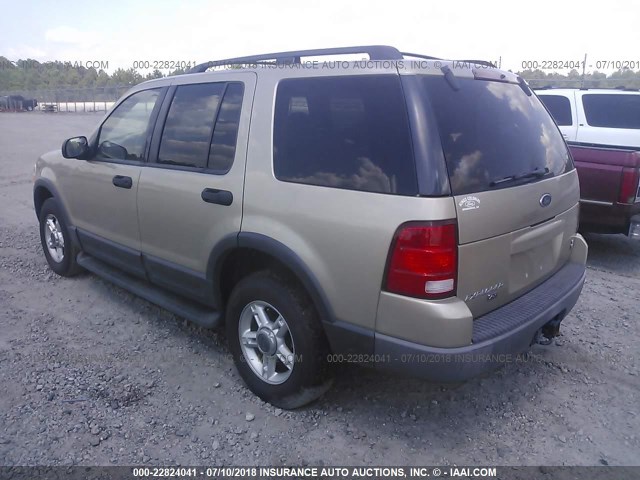 1FMZU63WX3UB53704 - 2003 FORD EXPLORER XLT/XLT SPORT/NBX 棕色 照片 3