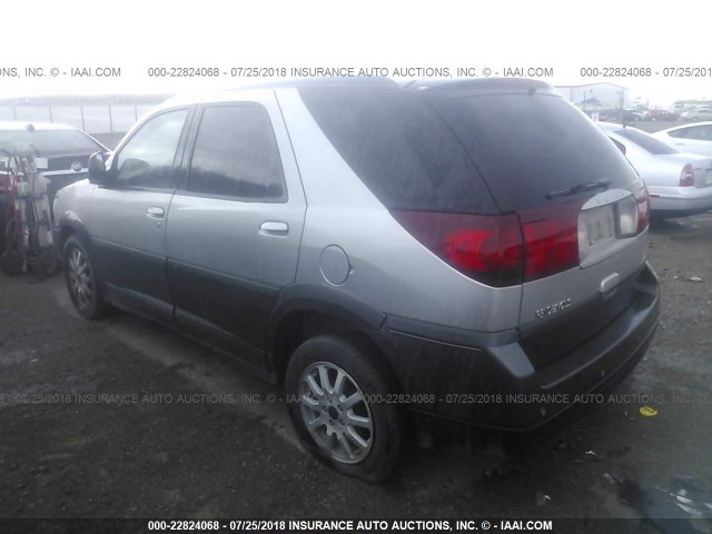 3G5DA03E25S540561 - 2005 BUICK RENDEZVOUS CX/CXL SILVER photo 3