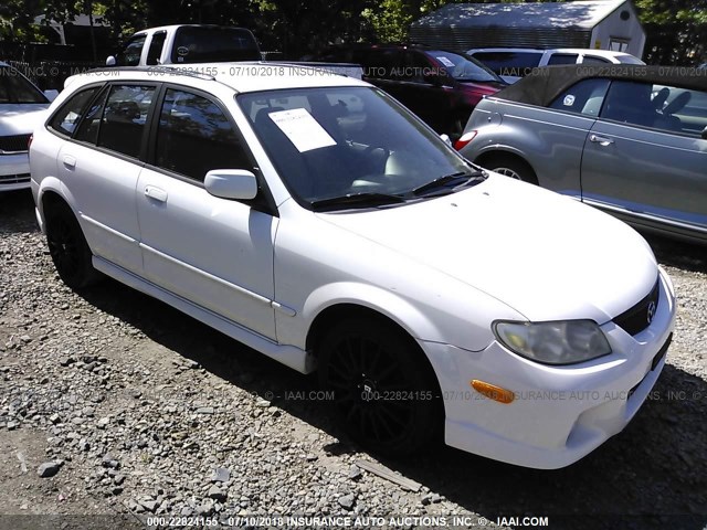 JM1BJ245X21525331 - 2002 MAZDA PROTEGE PR5 白色 照片 1