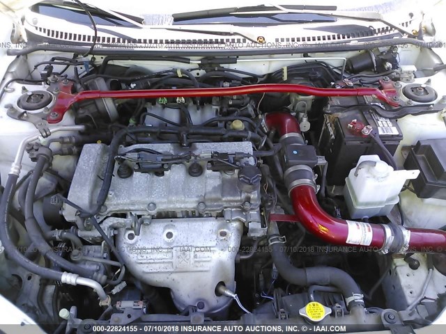 JM1BJ245X21525331 - 2002 MAZDA PROTEGE PR5 白色 照片 10