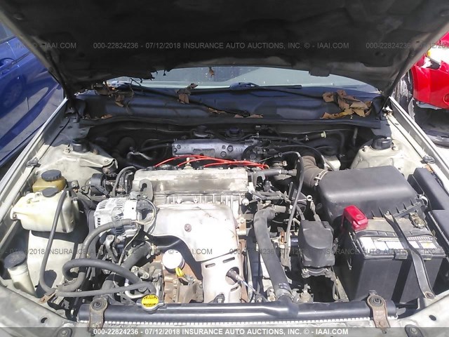 4T1BG22K81U110511 - 2001 TOYOTA CAMRY CE/LE/XLE 灰色 照片 10