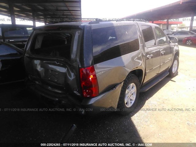 1GKS1KE00BR392281 - 2011 GMC YUKON XL C1500 SLT BROWN photo 4