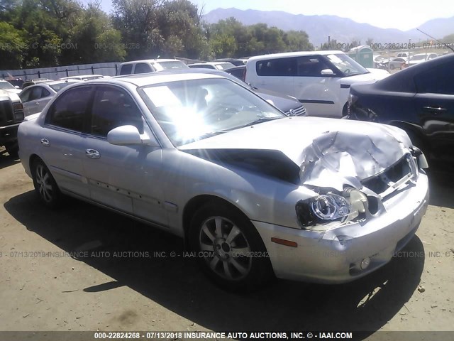 KNAGD128945275531 - 2004 KIA OPTIMA LX/EX Gümüş fotoğraf 1