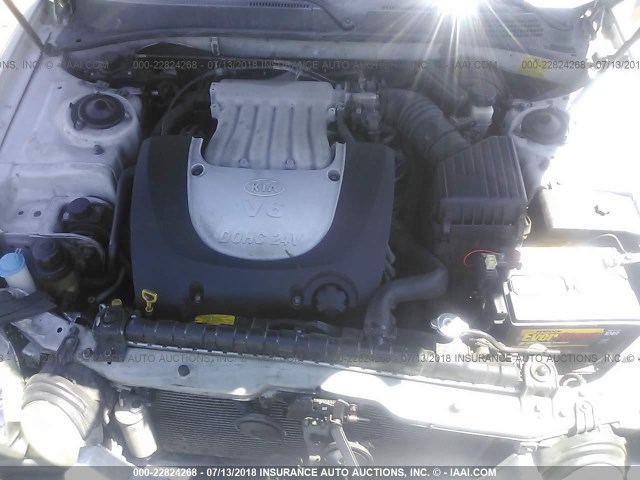 KNAGD128945275531 - 2004 KIA OPTIMA LX/EX Gümüş fotoğraf 10
