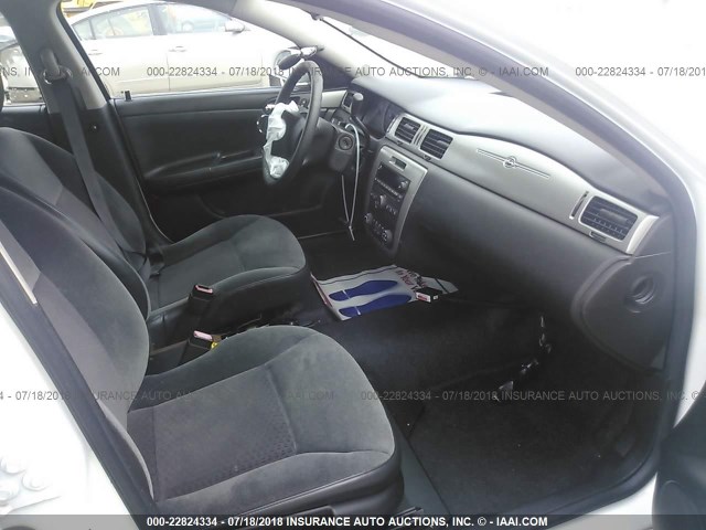 2G1WD5EM6A1208826 - 2010 CHEVROLET IMPALA POLICE WHITE photo 5