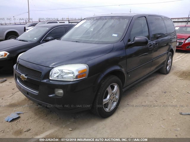 1GNDV23178D144322 - 2008 CHEVROLET UPLANDER LS BLUE photo 2