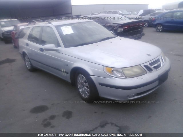 YS3EB59E033004993 - 2003 SAAB 9-5 LINEAR SILVER photo 1