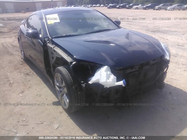 KMHHU6KJXDU093684 - 2013 HYUNDAI GENESIS COUPE 3.8L BLACK photo 6