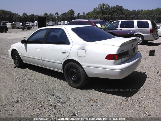 4T1BG22K31U764980 - 2001 TOYOTA CAMRY CE/LE/XLE WHITE photo 3