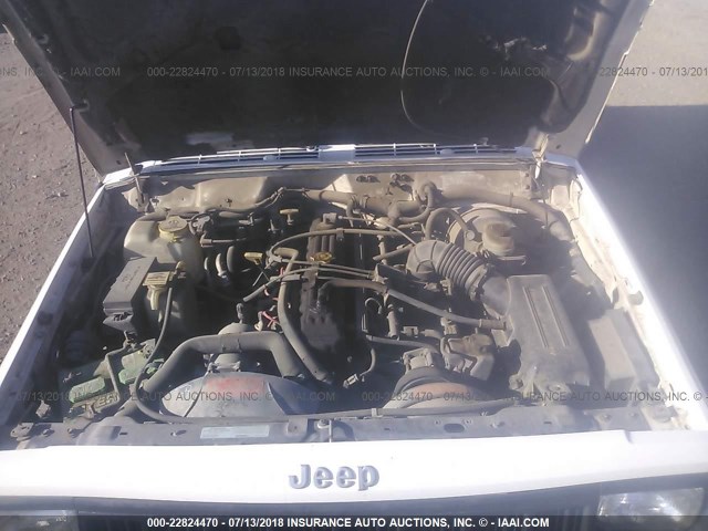 1J4FJ68S1TL228344 - 1996 JEEP CHEROKEE SPORT/CLASSIC თეთრი ფოტო 10
